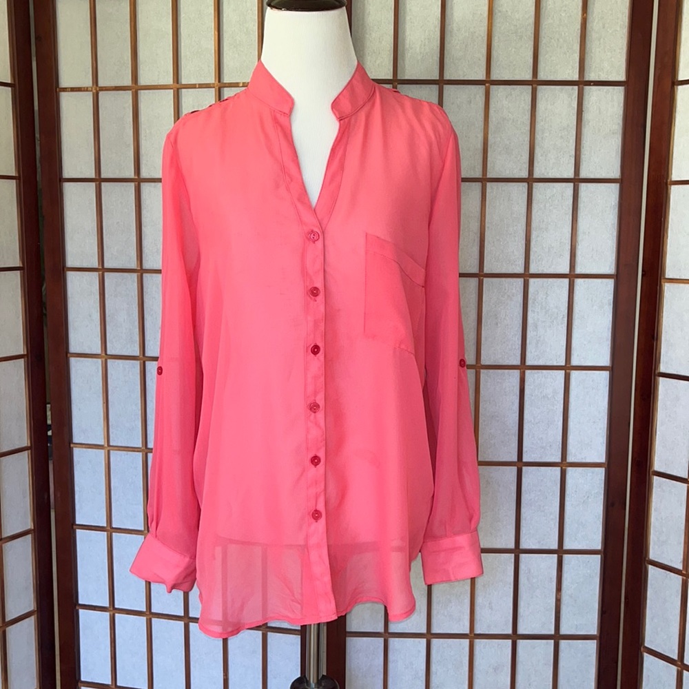 Nollie Hot Pink Blouse